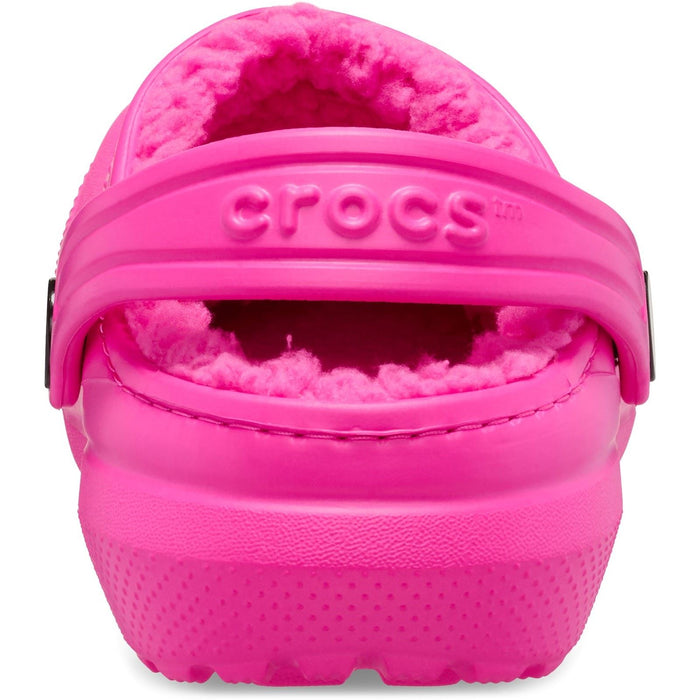 Crocs Classic Lined Thermoplastic Kids Pink Crush Clogs
