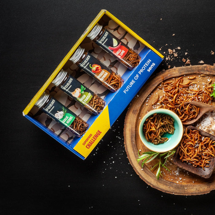 Crunchy Worms Gift Set