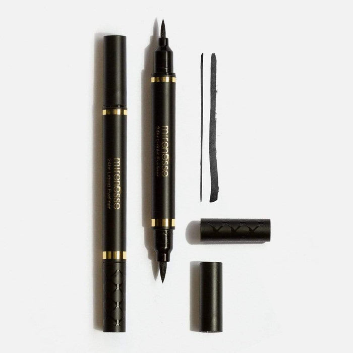 MIRENESSE EYE LINER 1.4ml / 0.05oz / Jet Black Define Art Duet Jet Black Eyeliner