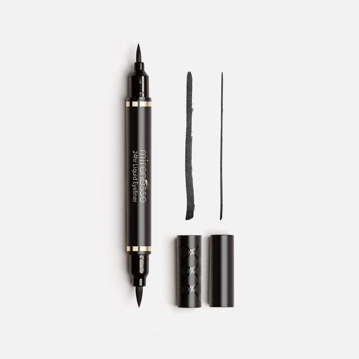 MIRENESSE EYE LINER 1.4ml / 0.05oz / Jet Black Define Art Duet Jet Black Eyeliner