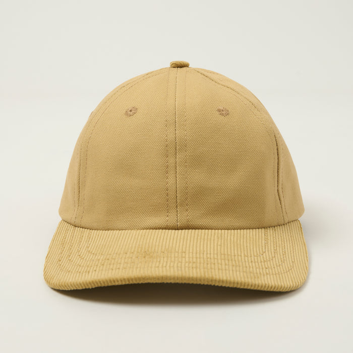 Dehen 1920 Canvas/Corduroy Baseball Cap - Tan/Fawn