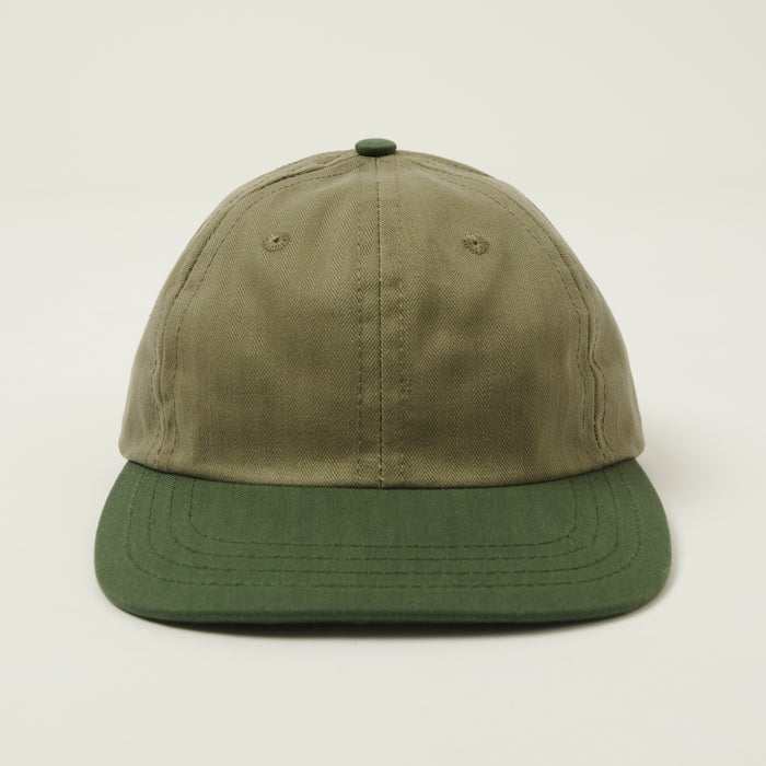 Dehen 1920 Waxed Cotton Baseball Cap - Sage/Spruce