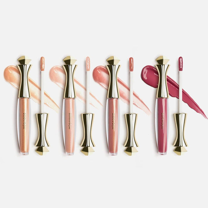 MIRENESSE PACK LIP Diamond  Velvet Lip Plumpers Collection 4 Full Size Gift Lip Kit