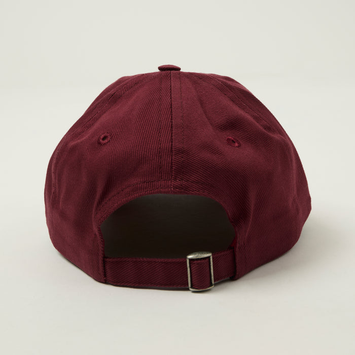Drake's 'D Duck' Twill Baseball Cap - Burgundy
