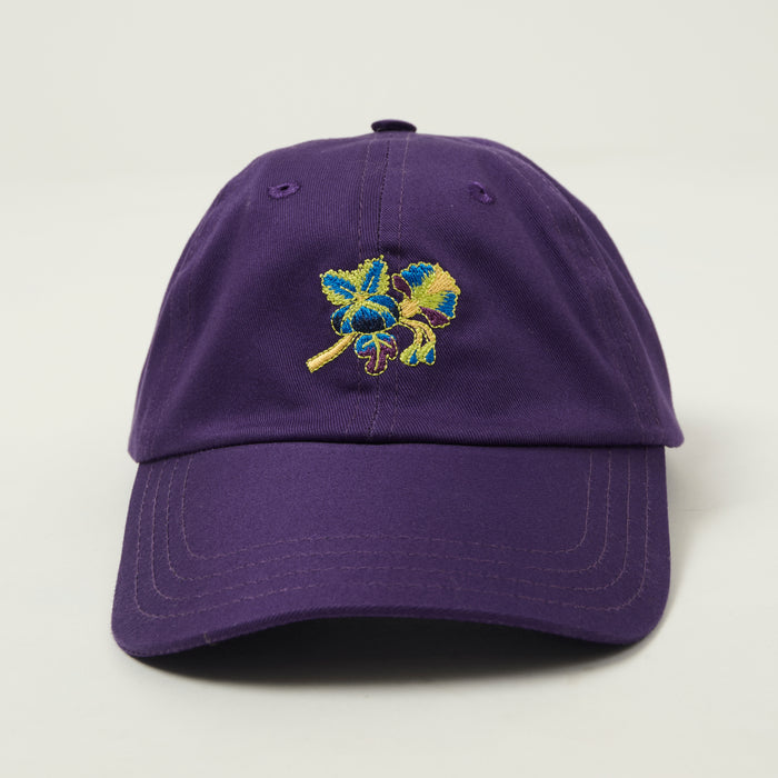 Drake's 'Psycha Flower' Twill Baseball Cap - Purple