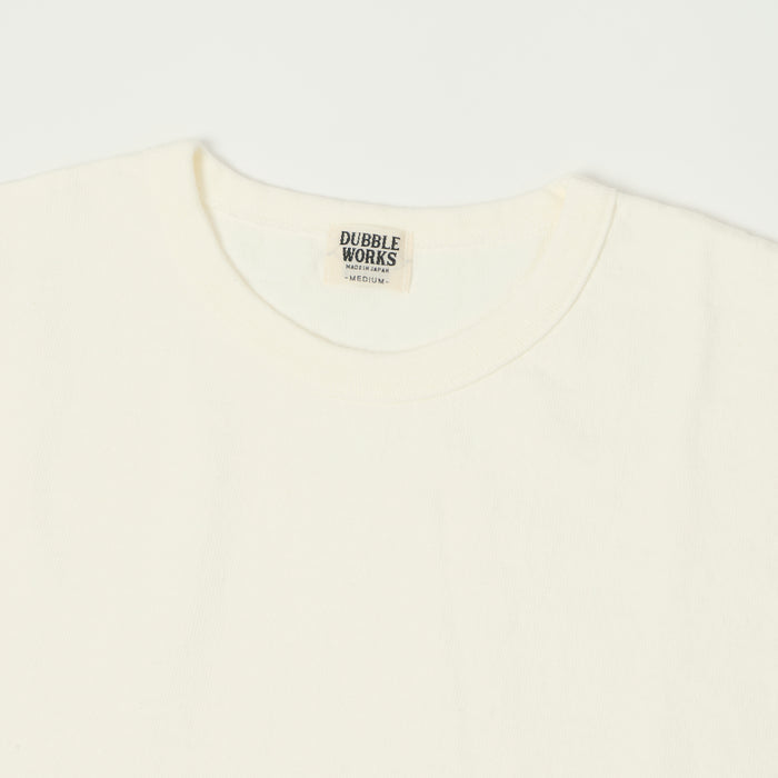 Dubbleworks Heavy Fabric Baseball Tee - Off White