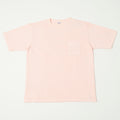Dubbleworks Heavy Fabric Pigment Dye Pocket Tee - Pink