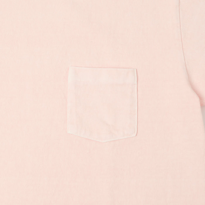 Dubbleworks Heavy Fabric Pigment Dye Pocket Tee - Pink