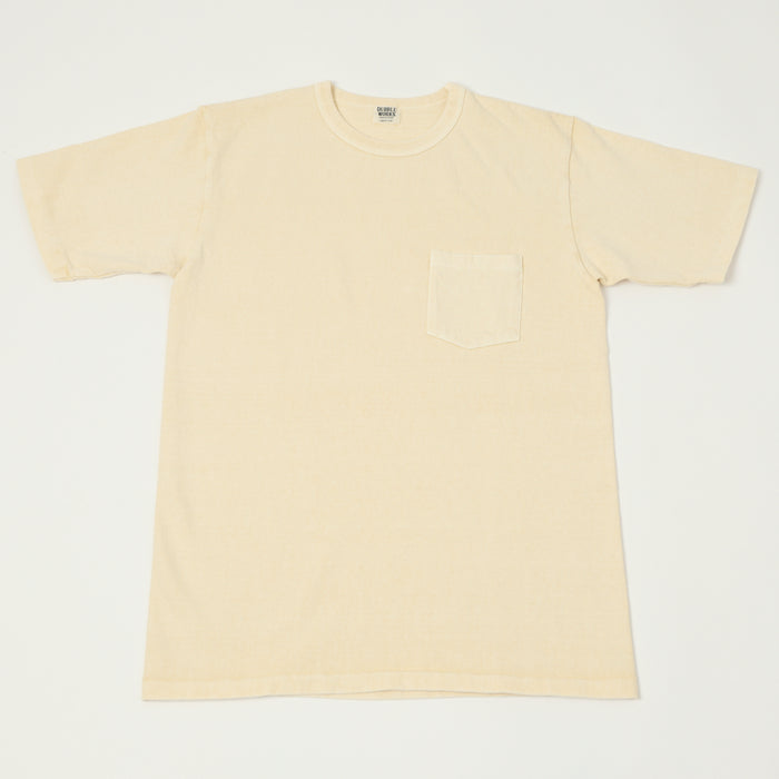 Dubbleworks Heavy Fabric Pigment Pocket Dye Tee - Cream