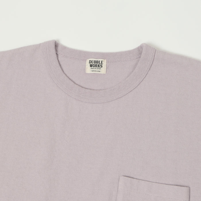 Dubbleworks Heavy Fabric Pocket Tee - Lavender