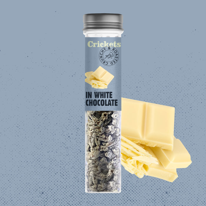 Edible Crunchy Crickets in a Test Tube