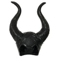 Mandotos Enchantress Horns Headpiece featuring elegant, curved horn design for fantasy costumes or cosplay accessories.