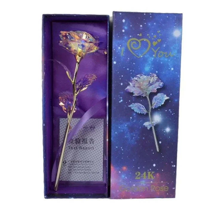 Beautiful eternal rose from MANDOTOS, showcasing a preserved, long-lasting flower with elegant, vibrant blooms.