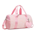 Fashionable MANDOTOS backpack with bowknot pattern, foldable design, 20-35L capacity, suitable for travel and daily use.