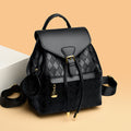 Ancient Energy women's casual leather backpack with shoulder straps, suitable for school, travel, and everyday use.