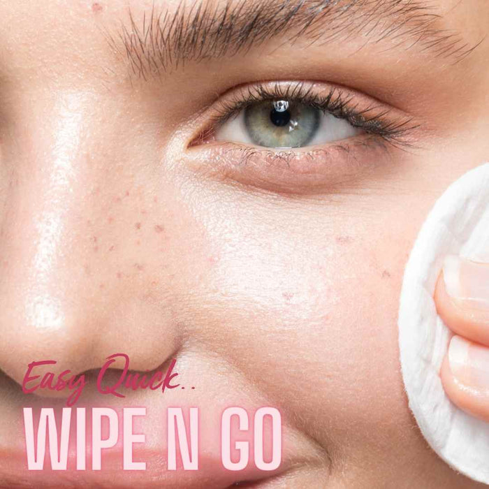 MIRENESSE SKINCARE 19g/ 4 wipes Flash Glow Deep Peel Wipes Mini 4 Pack- AHA Microderm Exfoliation Glass Glow
