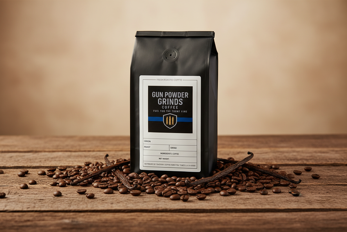 Gun Powder Grinds French Vanilla with vanilla pods