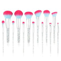 Mandotos Frost Candy vegan makeup brushes set with luxurious, eco-friendly tools for flawless makeup application.