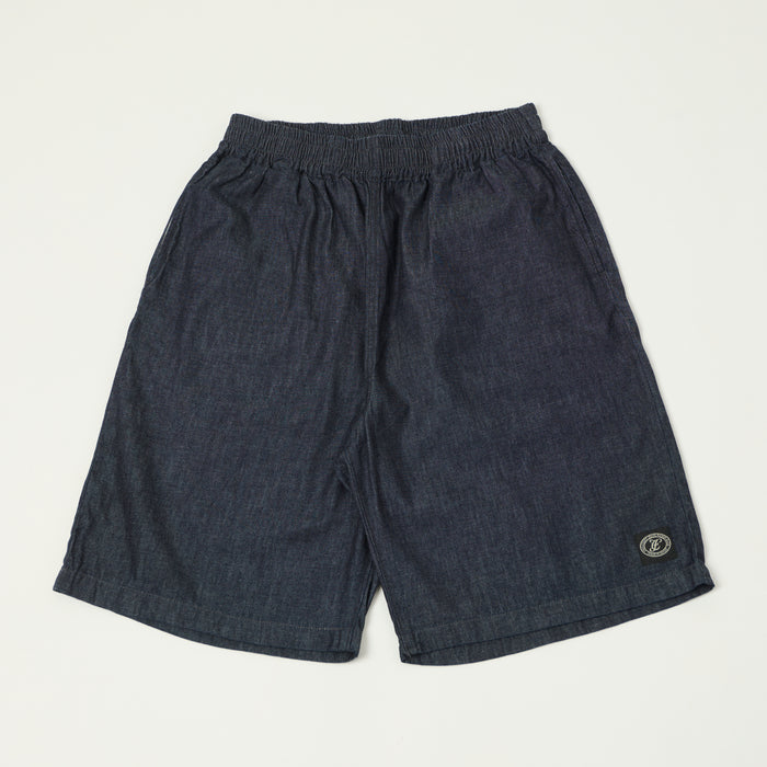 FULLCOUNT 1143 8oz Denim Resort Shorts - Hand Wash