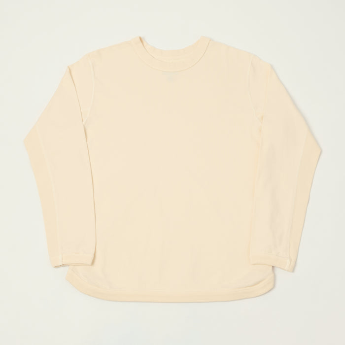 FULLCOUNT 5222L Flat Seam Heavyweight T-Shirt - Ecru