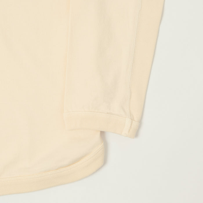 FULLCOUNT 5222L Flat Seam Heavyweight T-Shirt - Ecru