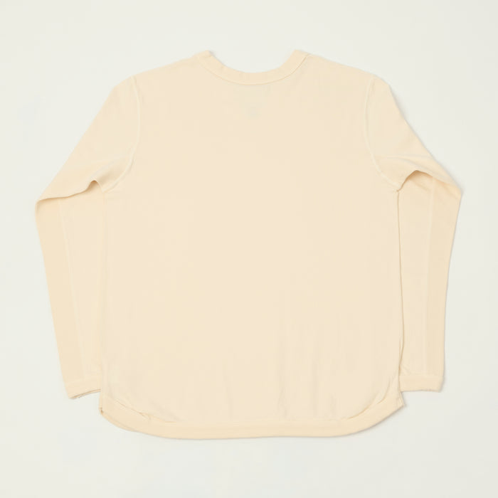 FULLCOUNT 5222L Flat Seam Heavyweight T-Shirt - Ecru