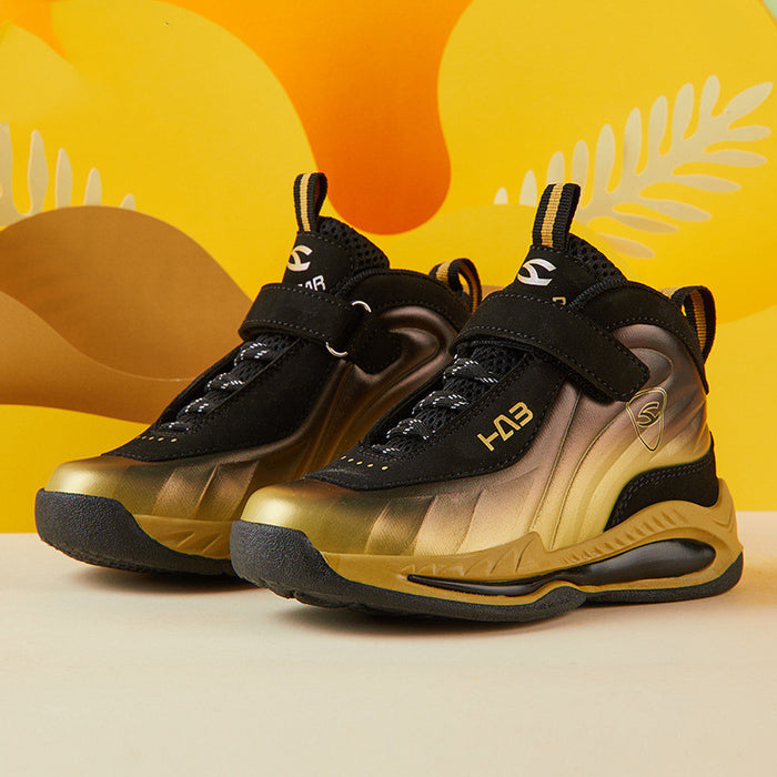 Ancient Energy boys' sneakers in light, medium, and large sizes featuring sporty design and breathable fabric.