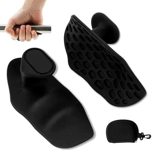 Mandotos spring grip strengthener and finger exerciser with adjustable tension for hand and finger muscle training.