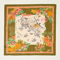 Hartford 'Costa Rica' Souvenir Cotton Bandana - Olive