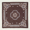 Hartford Paisley Cotton Bandana - Wood