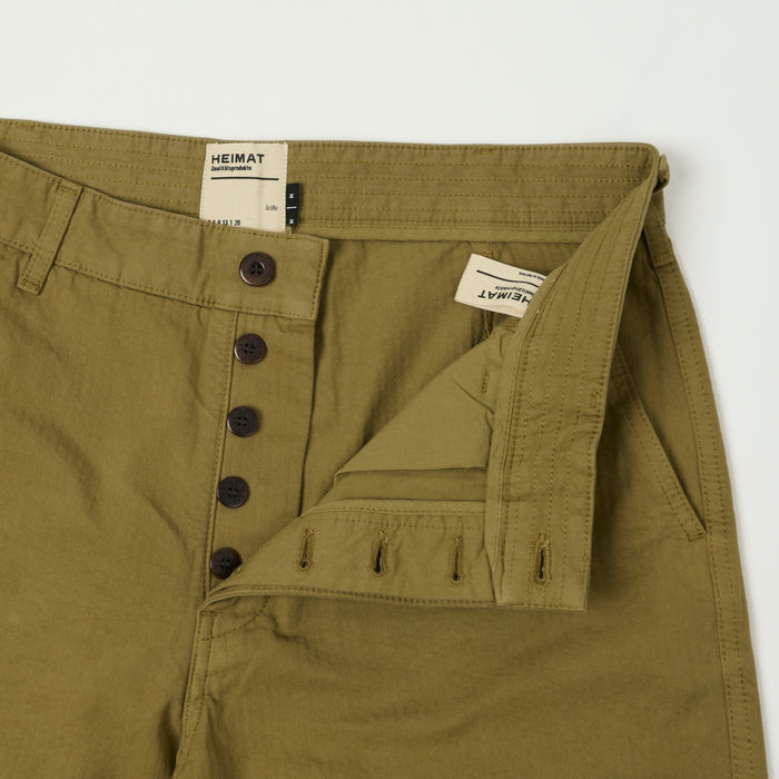 Heimat 'Journey' Herringbone Twill Shorts - Desert