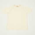 Heimat Raglan Sleeve Cotton Hemp T-Shirt - Seashell