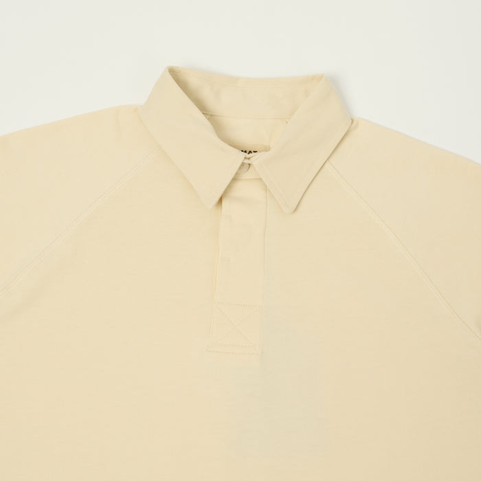 Heimat Raglan Sleeve Rugby Shirt - Seashell