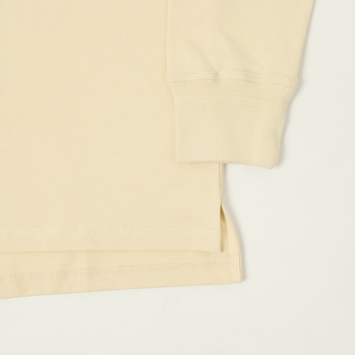 Heimat Raglan Sleeve Rugby Shirt - Seashell