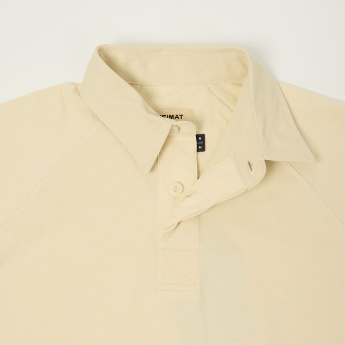 Heimat Raglan Sleeve Rugby Shirt - Seashell