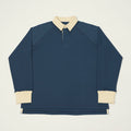 Heimat Raglan Sleeve Rugby Shirt - Trail Blue