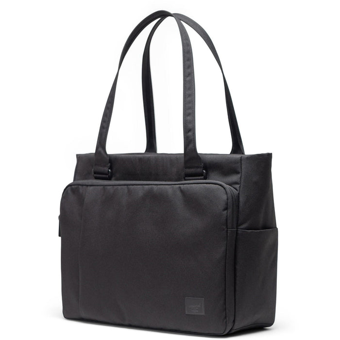 Herschel Bags Kaslo Tote Tech Polyester Black Tote Bag