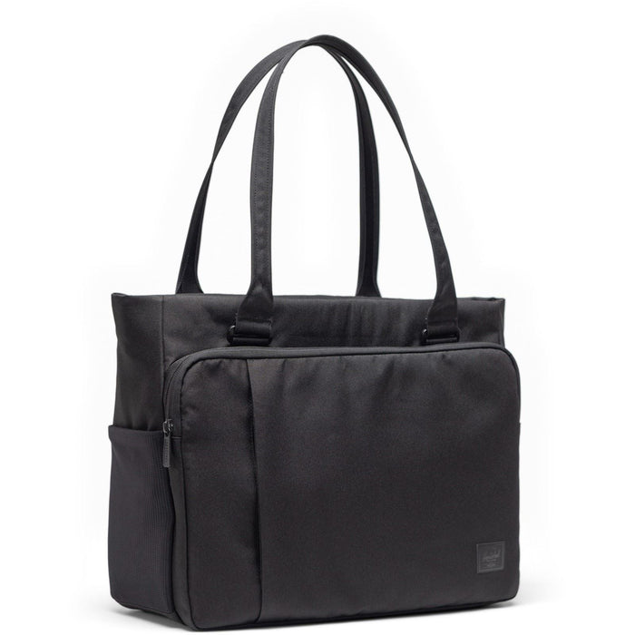 Herschel Bags Kaslo Tote Tech Polyester Black Tote Bag