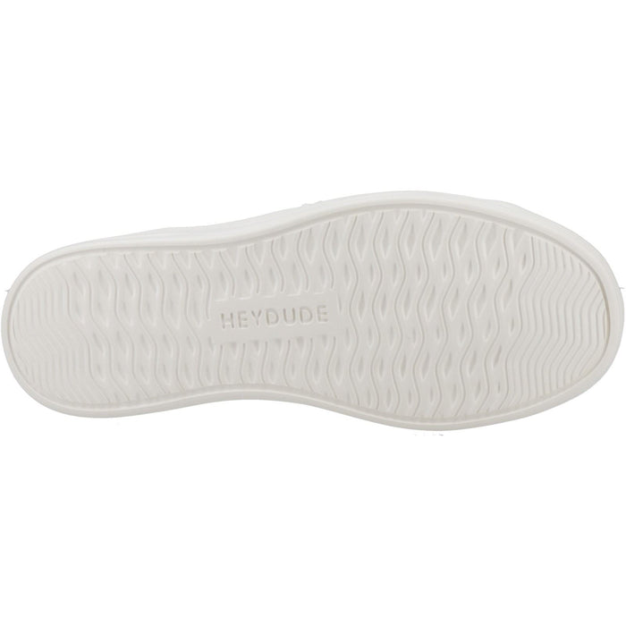 HEYDUDE Karina Duo Classic Synthetic Women's White Trainers