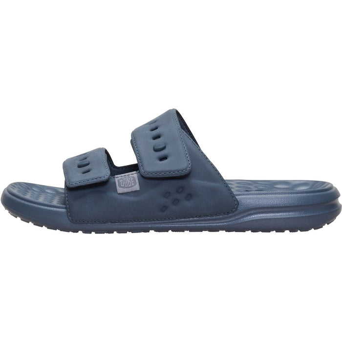 HEYDUDE Wave 2 Strap Polyurethane Men's Turbulence Blue Sandals