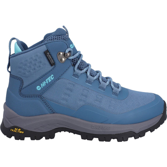 Hi-Tec Storm Expedition Sport Synthetic Women's Mid Blue Hiking Boots