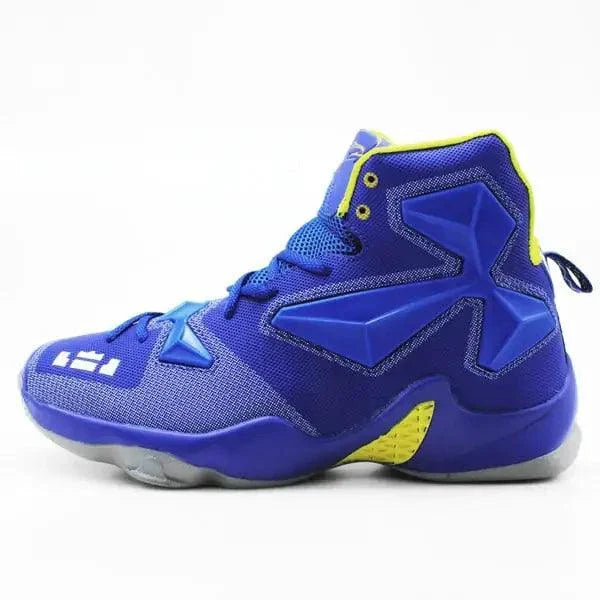 Mandotos high-performance outdoor basketball kicks showing black and red design, durable sole, and breathable upper for athletic play.