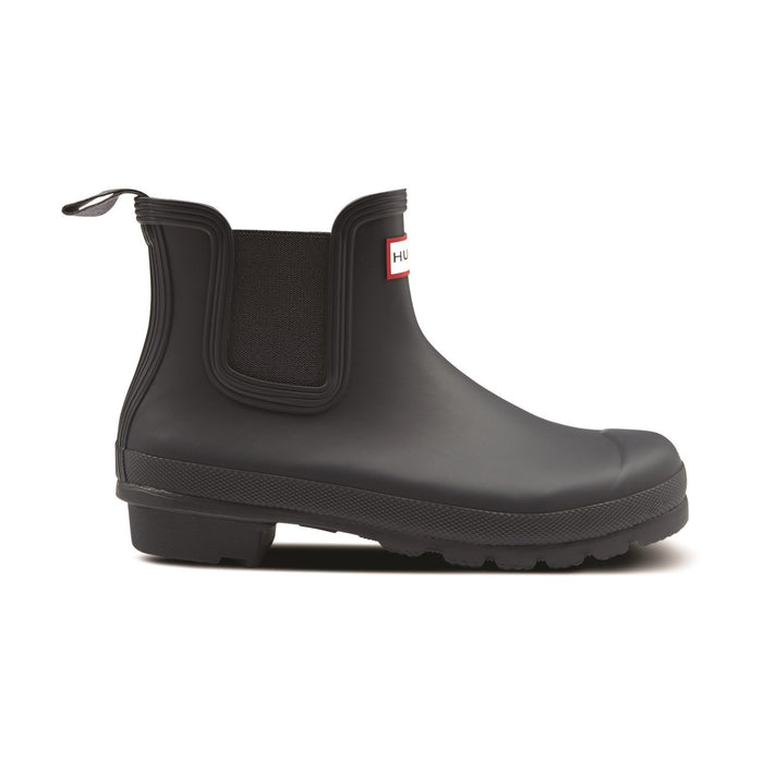Hunter Womens Mattt Navy Original Chelsea Boots