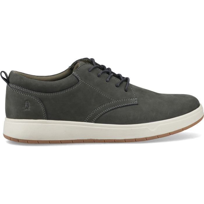 Hush Puppies Bowen Leather Men's Dark Khaki Lace-Up Shoes