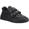 Hush Puppies Daxton Leather Junior Black Trainers