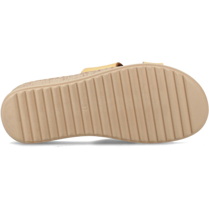 Hush Puppies Eloise Leather Women's Mustard Sandals