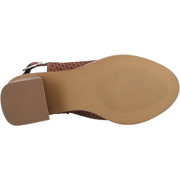 Hush Puppies Louise Heeled Leather Women's Brown Heels