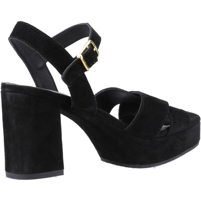 Hush Puppies Ophelia Suede Women's Black Heels