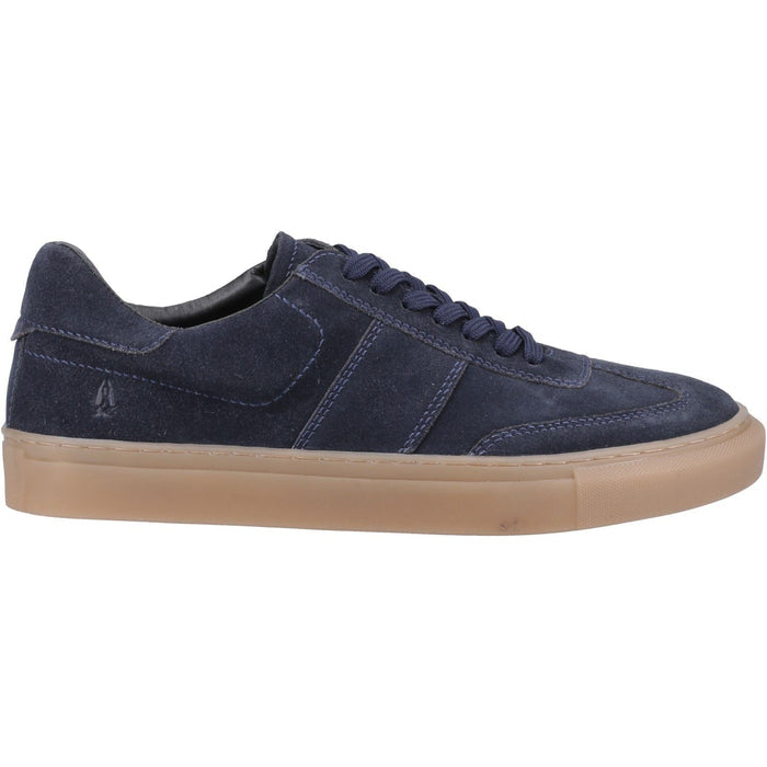 Hush Puppies Riley Suede Men's Navy Suede Trainers