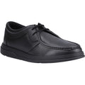 Hush Puppies Ronan Leather Youth Black Moccasins Shoes